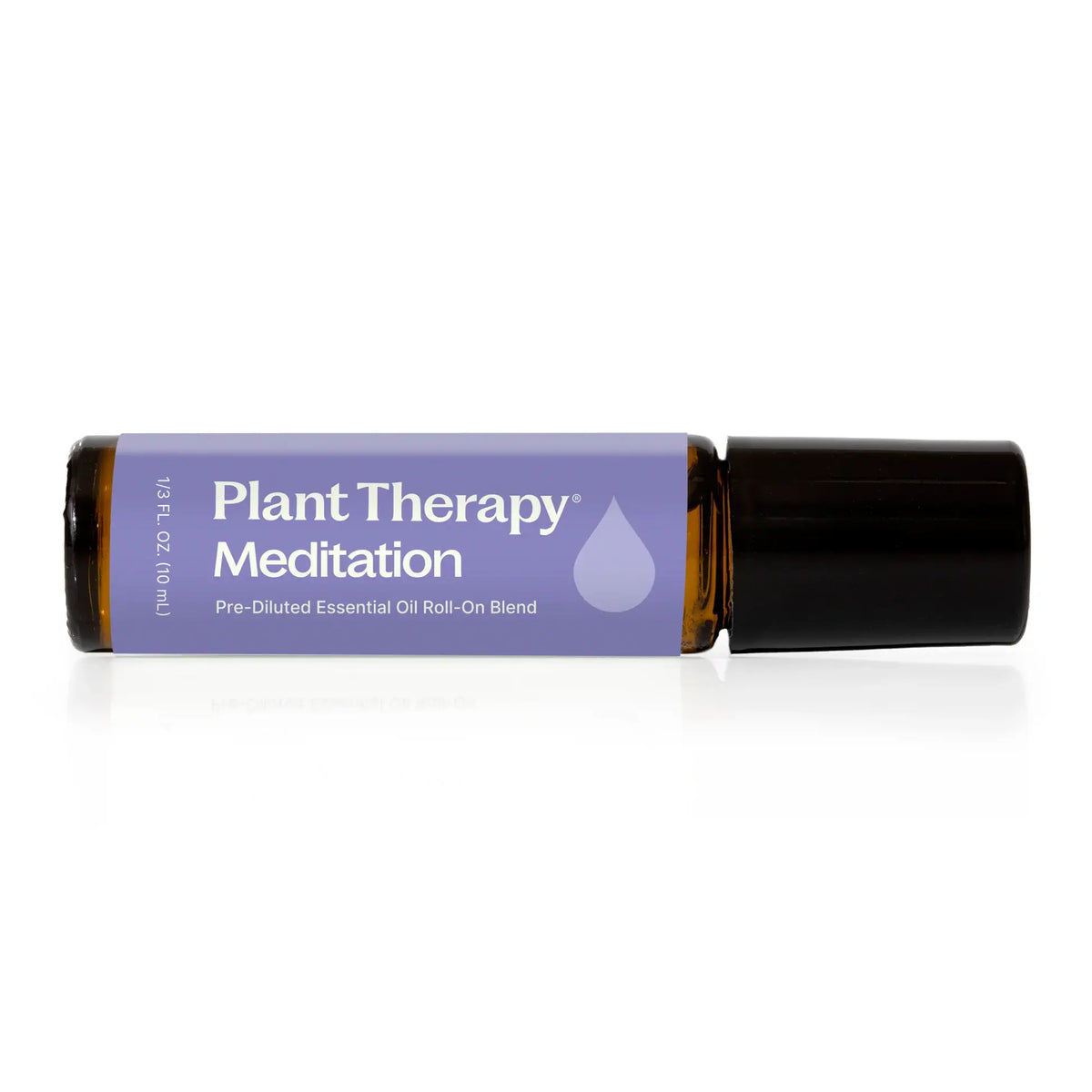 Plant Therapy Meditation essential oil roll-on blend on a white background - JOY - Journey Of You - Spiritual, Holistic, Empowering
