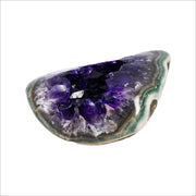Purple Amethyst Geode: Healing Crystal Decor