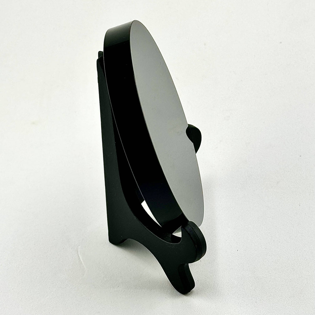 Black Obsidian Scrying Mirror with Stand 