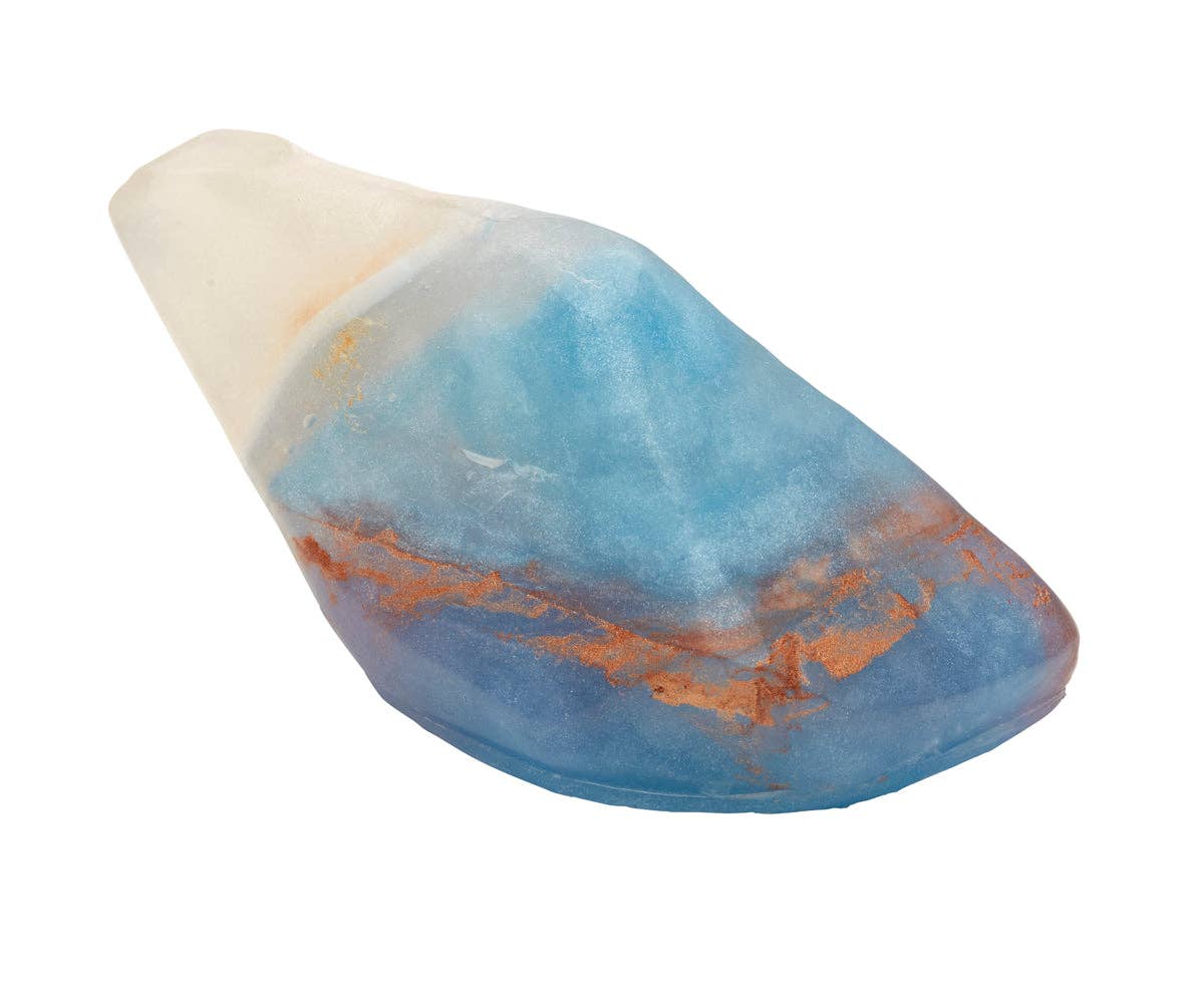 CRYSTAL SOAP - OPAL - Amethyst infused oil - Opal stone - Crystal Soap - wash and cleanse your skin - karmic stone - Joy - Journey of you