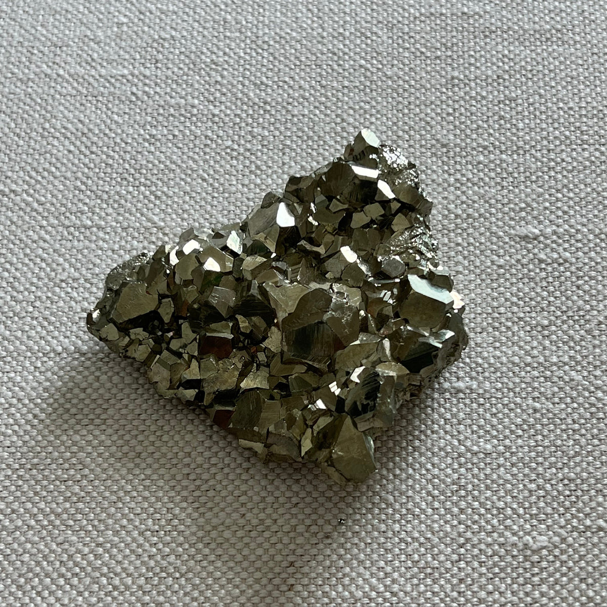 Pyrite Cluster: Protection Stone (2x3 in)