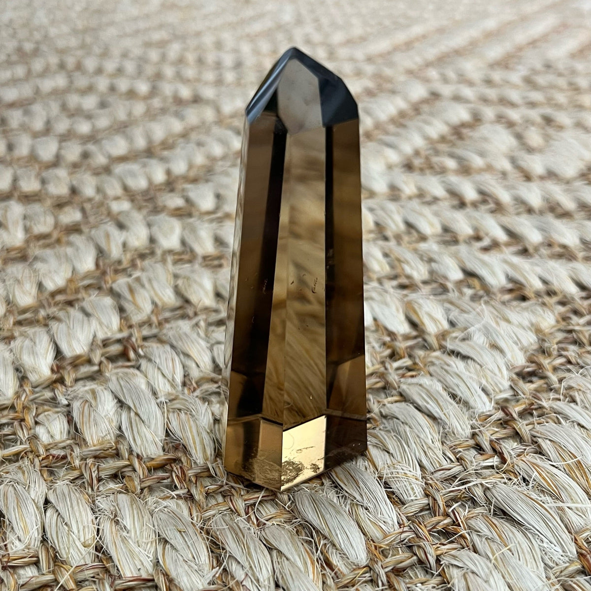 Smoky Quartz Point: Cleansing Crystal, 115 grams
