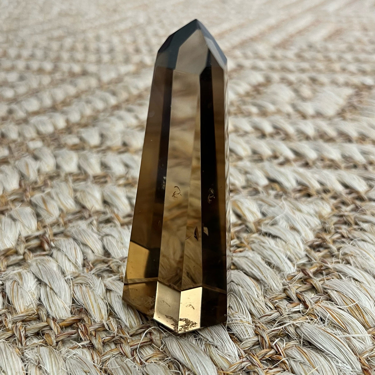 Smoky Quartz Point: Cleansing Crystal, 115 grams