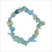 Aqua Marine Chip Bracelet