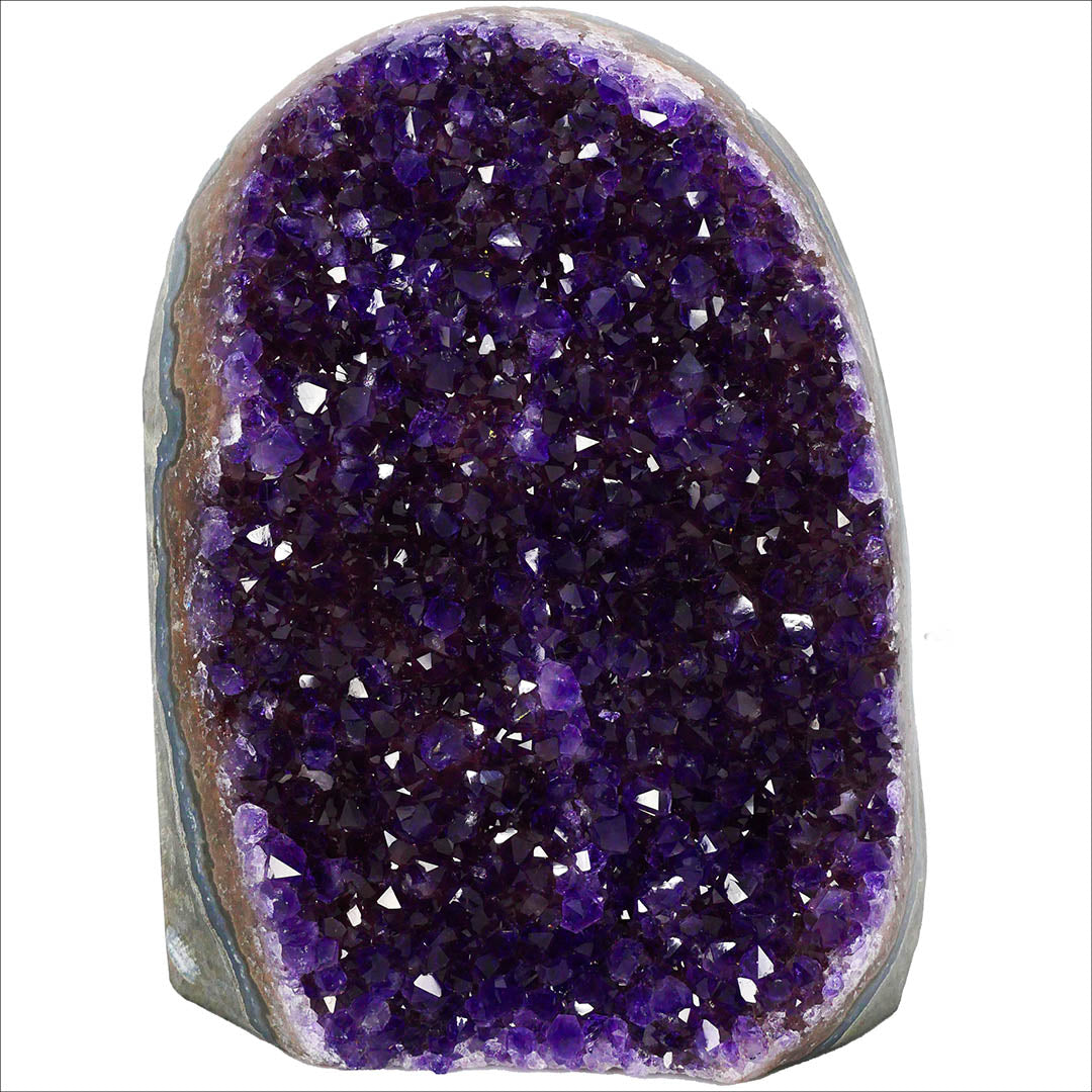 Pineapple Amethyst Crystal, Spiritual Healing Decor