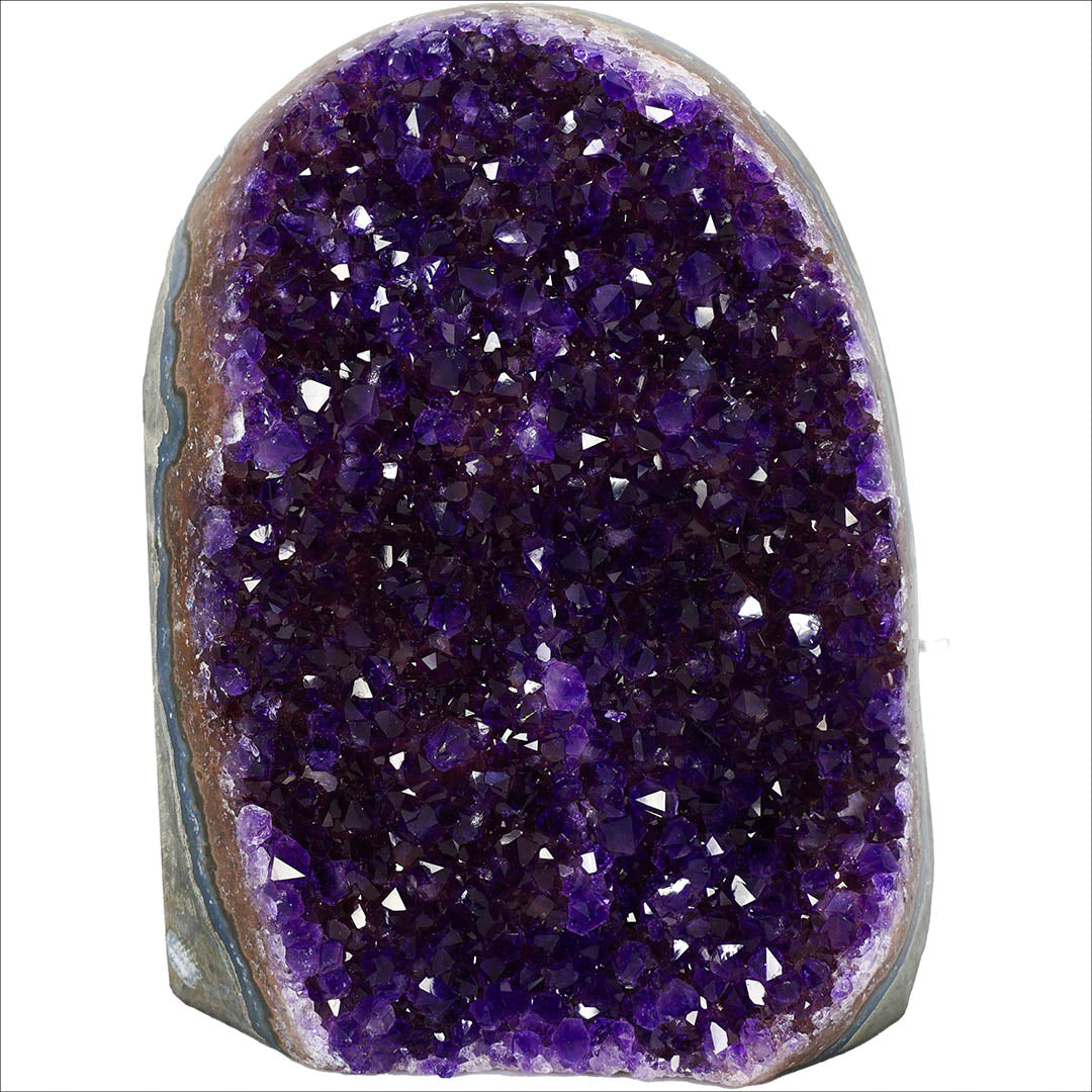 Pineapple Amethyst Crystal, Spiritual Healing Decor