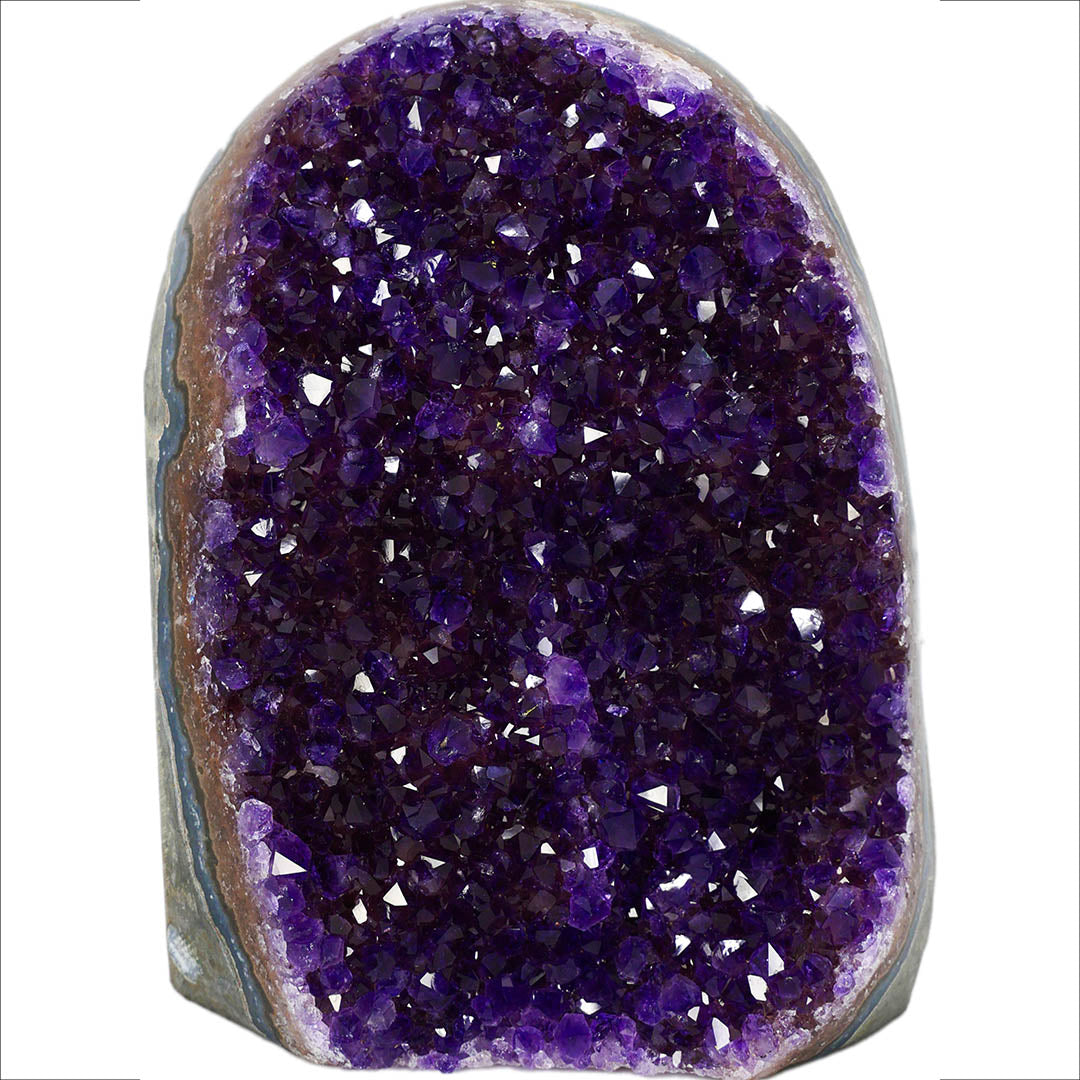Pineapple Amethyst Crystal, Spiritual Healing Decor